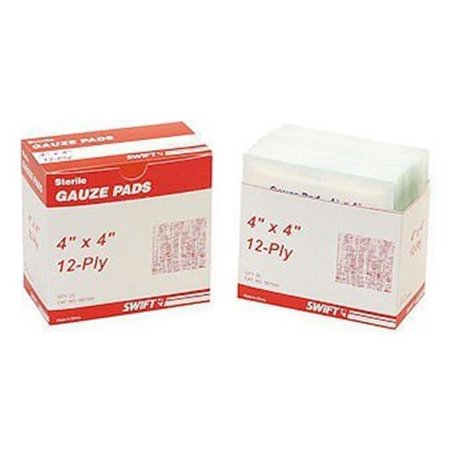 NORTH North 714-067544 First Aid Sterile Gauze Pad - 4 x 4 in. 714-067544